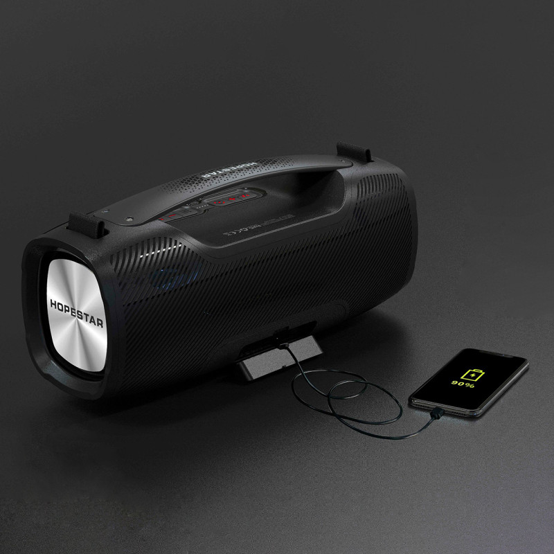 Портативная bluetooth колонка HOPESTAR A6 X, 6000мАч, 55Вт Зеленый фото - 8