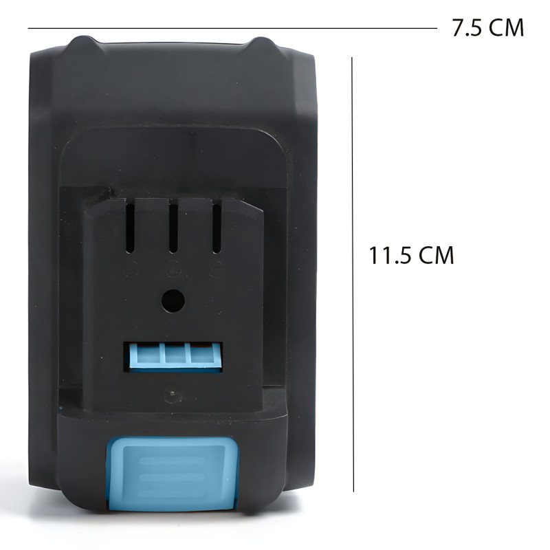 Акумуляторна батарея 24 V BLACK, 2000 мА·год, Li-Ion, для бездротових інструментів захист від перегрівання фото - 9