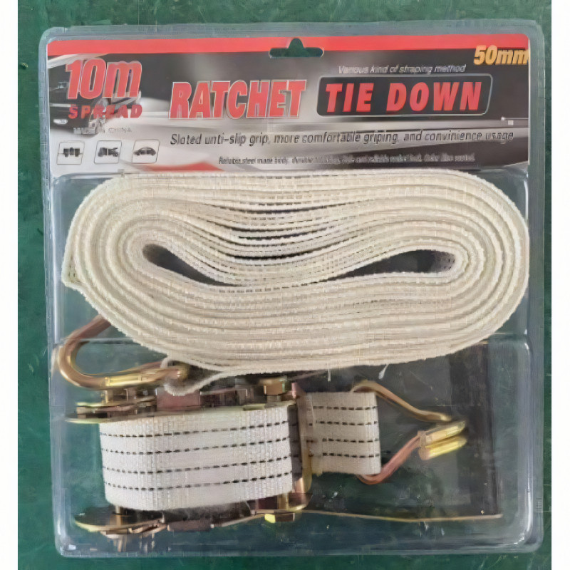 Страхувальний трос Safety rope, транспортна стрічка з натягувачем 2.1 м, трос для фіксації вантажу фото - 5