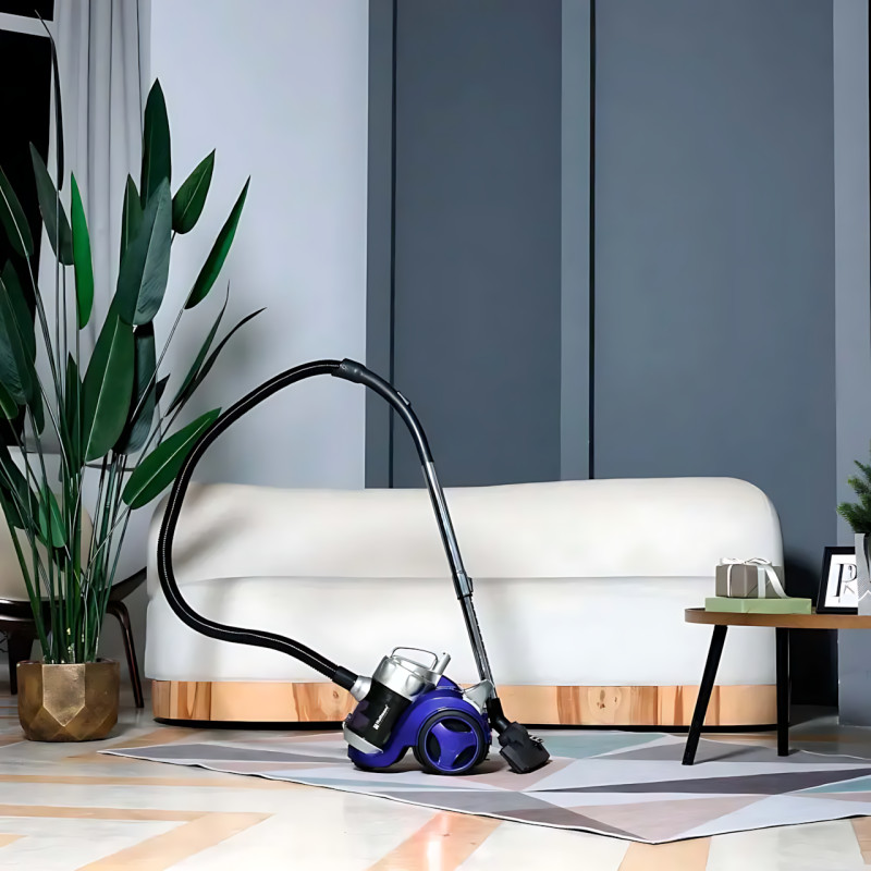 Пылесос без мешка Hoffmans HM-8801 – 1800 Вт, контейнер 3 л, HEPA-фильтр, 2 насадки, автосматывание шнура фото - 4