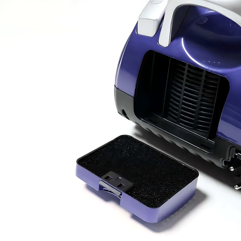 Пылесос без мешка Hoffmans HM-8801 – 1800 Вт, контейнер 3 л, HEPA-фильтр, 2 насадки, автосматывание шнура фото - 6