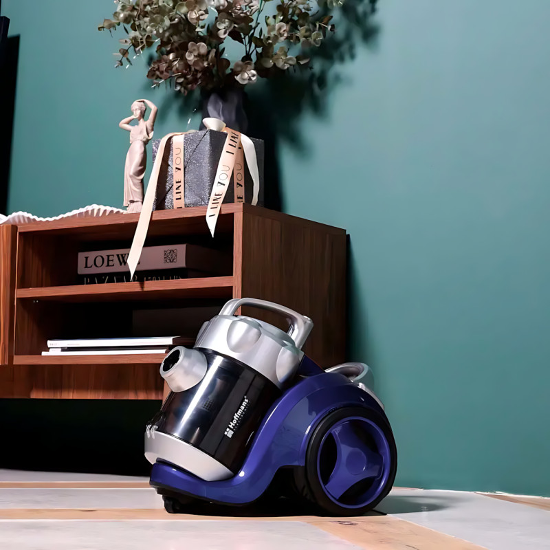 Пылесос без мешка Hoffmans HM-8801 – 1800 Вт, контейнер 3 л, HEPA-фильтр, 2 насадки, автосматывание шнура фото - 14