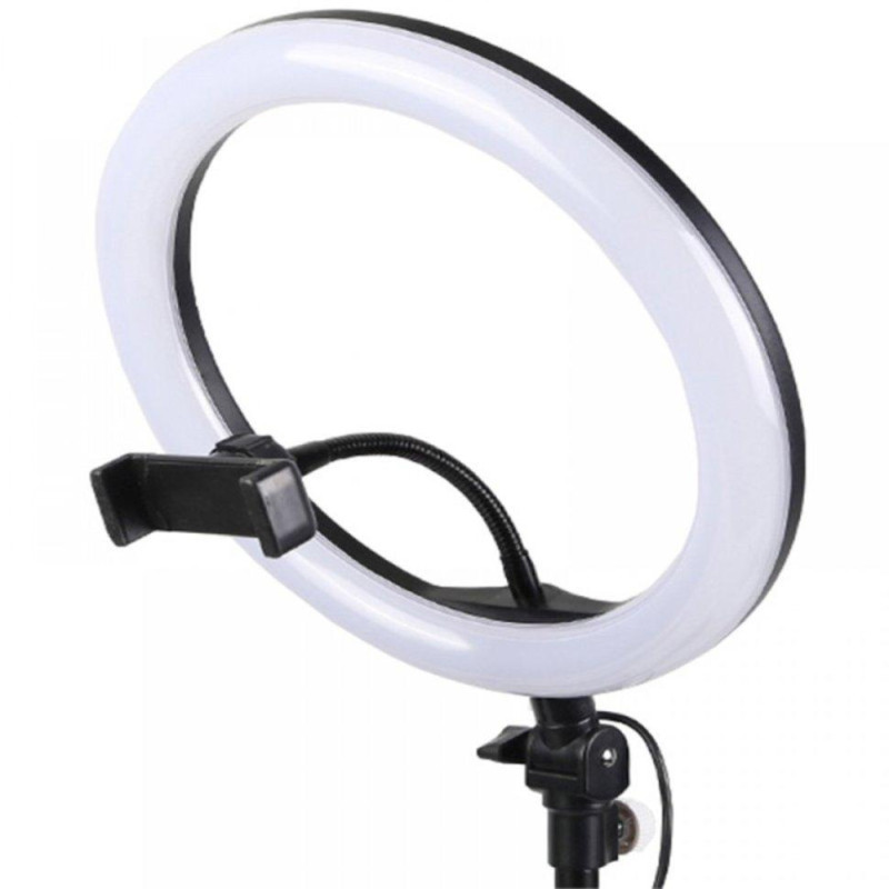 Світлодіодна кільцева лампа 20 см діаметр Pro Ring Fill Light, 3 режими, з пультом, без штатива фото - 2