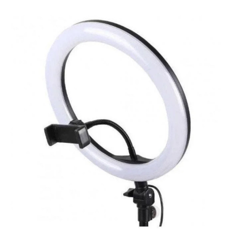 Світлодіодна кільцева лампа 20 см діаметр Pro Ring Fill Light, 3 режими, з пультом, без штатива фото - 5
