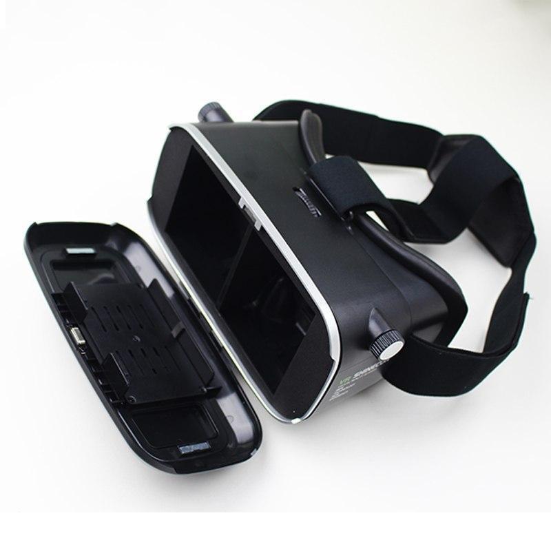 Шлем виртуальной реальности VR BOX Shinecon 6,0 3D с пультом, Черный фото - 4