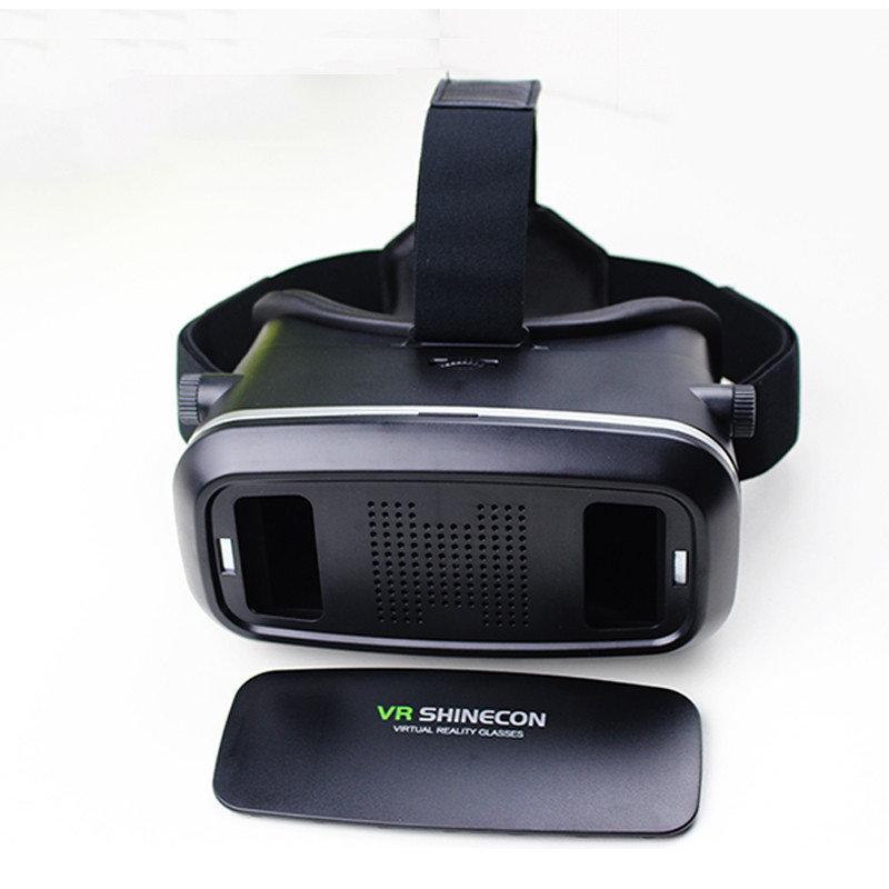 Шлем виртуальной реальности VR BOX Shinecon 6,0 3D с пультом, Черный фото - 6