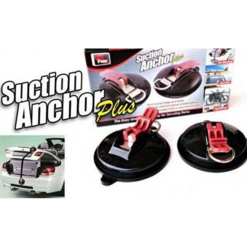 Фіксуючі вакуумні присоски для кріплення на автомобілі Suction Anchor Plus фото - 3