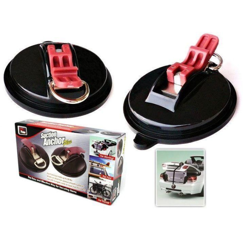 Фіксуючі вакуумні присоски для кріплення на автомобілі Suction Anchor Plus фото - 4