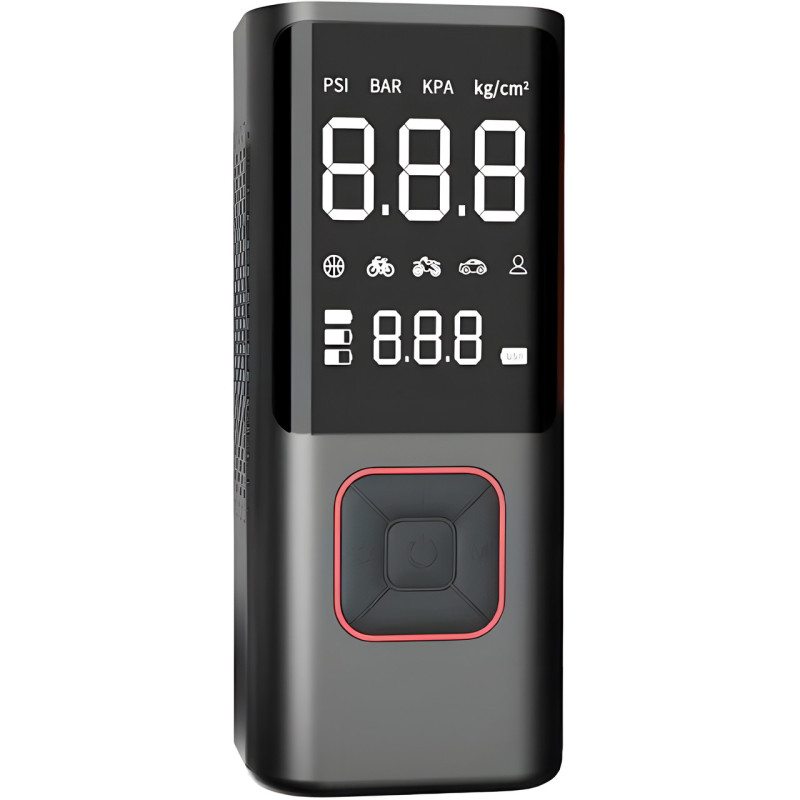 Компресор акумуляторний для Автомобілів і велосипедів до 8 bar Car Air Pump ATJ-6988 фото - 4