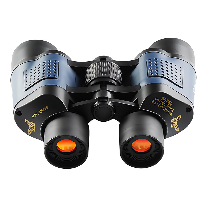 Водостійкий універсальний бінокль Binoculars 60X60 для полювання і риболовлі, двотрубний бінокль у чохлі фото - 2