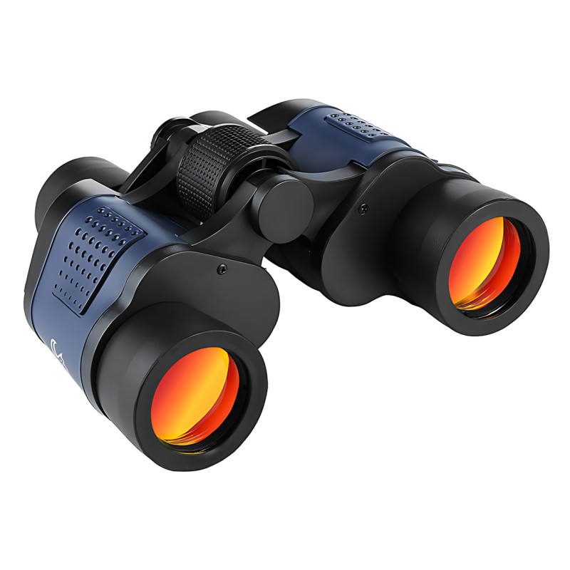 Водостійкий універсальний бінокль Binoculars 60X60 для полювання і риболовлі, двотрубний бінокль у чохлі фото - 3