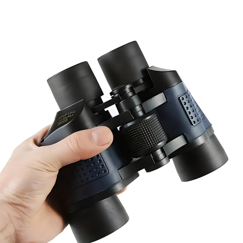 Водостійкий універсальний бінокль Binoculars 60X60 для полювання і риболовлі, двотрубний бінокль у чохлі фото - 6