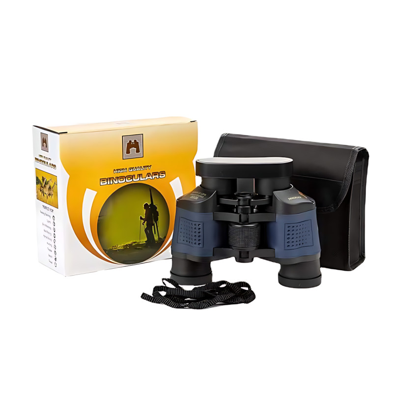 Водостійкий універсальний бінокль Binoculars 60X60 для полювання і риболовлі, двотрубний бінокль у чохлі фото - 9