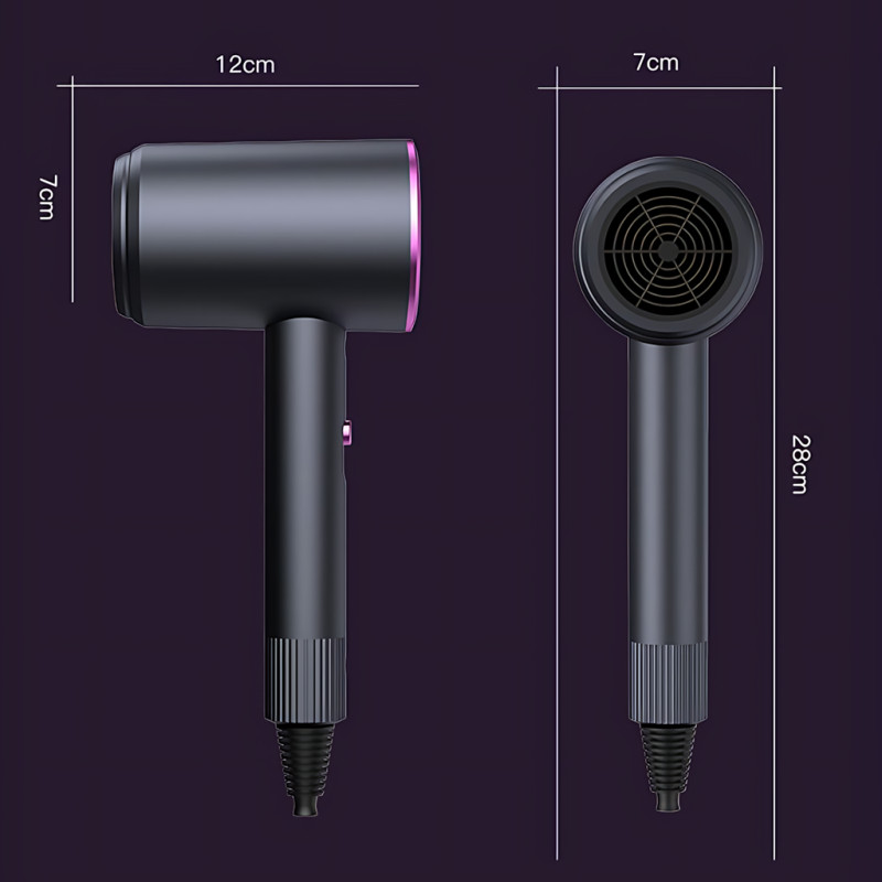 Фен для волос AIR DRYER LY-335, 2000 Вт, ионизация, холодный воздух, 3 температурных режима, концентратор, поворотный шнур Белый фото - 10