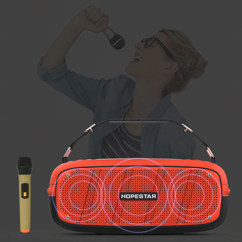 Портативная акустическая Bluetooth колонка Hopestar A20 фото - 6