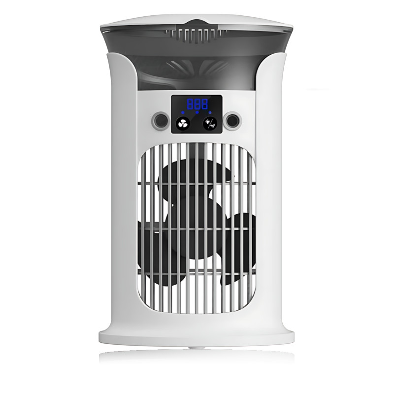Мини-кондиционер-вентилятор с увлажнением LY-940, 3 скорости, USB, бесщёточный двигатель, 270×165×160 мм фото - 2