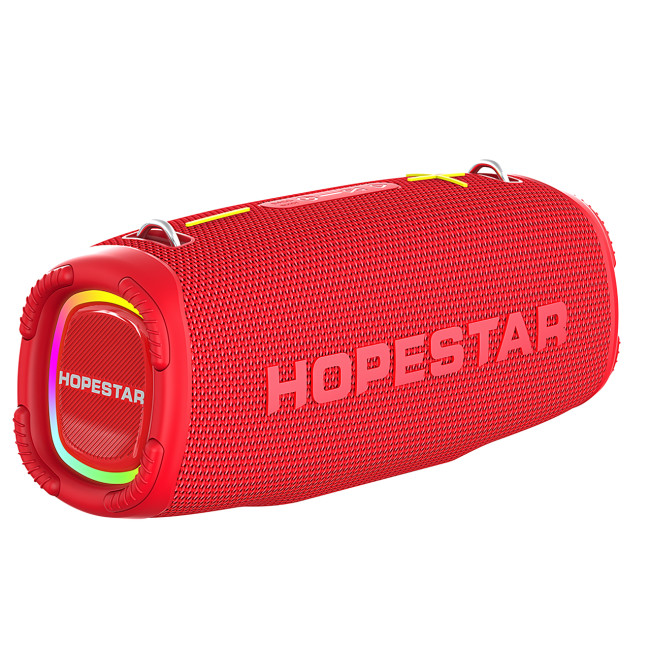 Бездротова колонка Hopestar A6 Max, 80 W, 12000 mAh Червоний