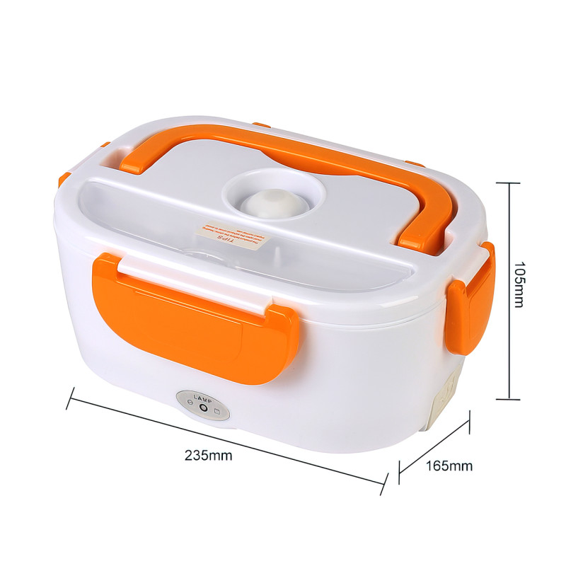 Ланч-бокс автомобильный Electric LunchBox с подогревом еды за 5 минут, 40 Вт, 1 литр, от прикуривателя 12 В фото - 9