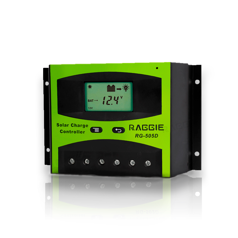 Контролер заряду сонячної панелі Raggie RG-505D, 12V/24V 30A. Оригінальний Solar charge controller фото - 2