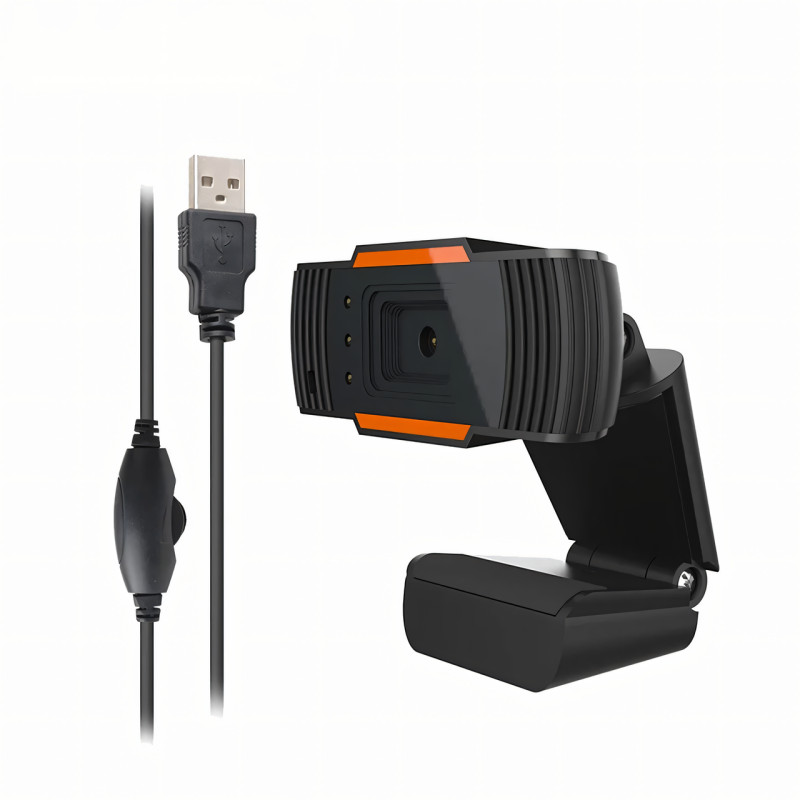 Веб камера B1 HD 720P, профессиональная поворотная USB Web Camera с зажимом для крепления на монитор фото - 10