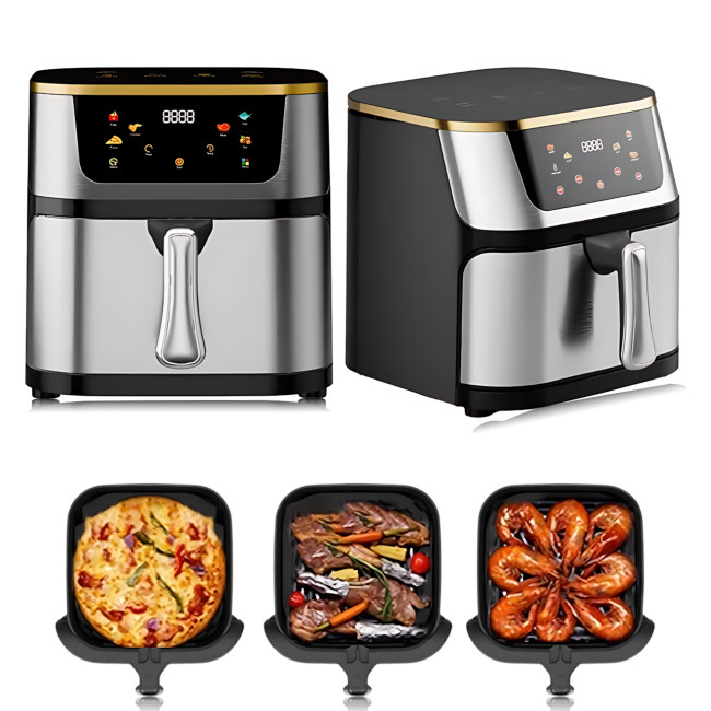 Аэрофритюрница Top Kitchen TK 00246, 4200 Вт, 10 л, 6 программ, сенсорное управление