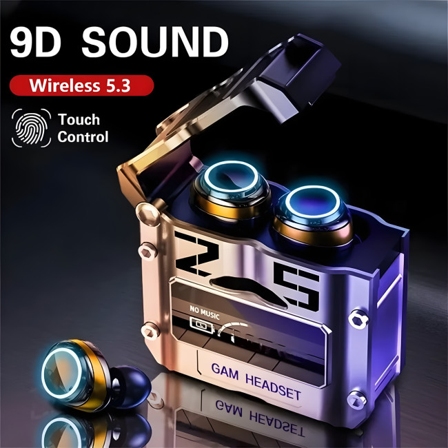 Беспроводные наушники M25, Hifi Bluetooth 5.3, с низким уровнем задержки