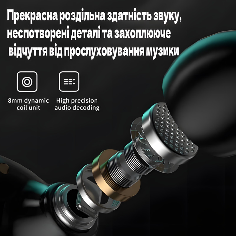 Беспроводные наушники M25, Hifi Bluetooth 5.3, с низким уровнем задержки фото - 3