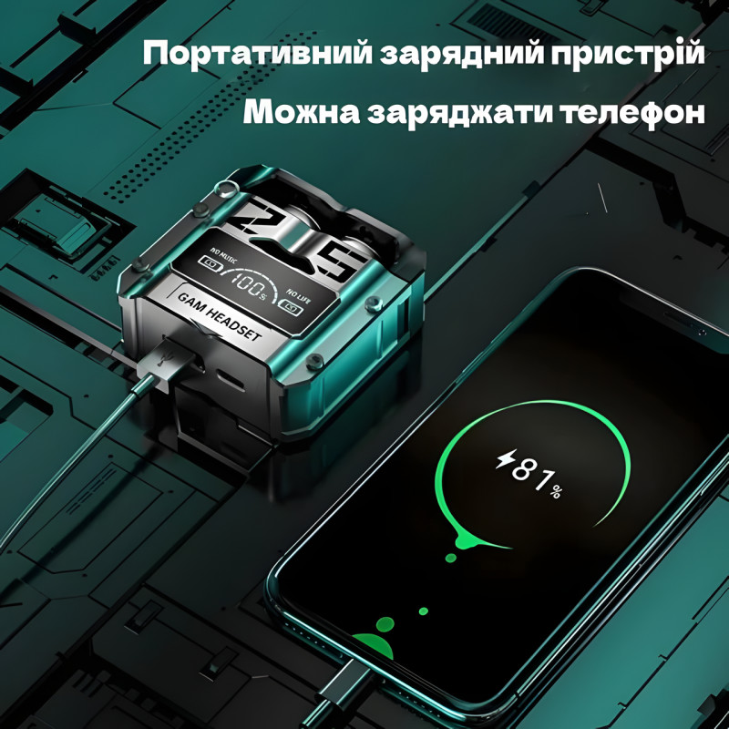 Беспроводные наушники M25, Hifi Bluetooth 5.3, с низким уровнем задержки фото - 2