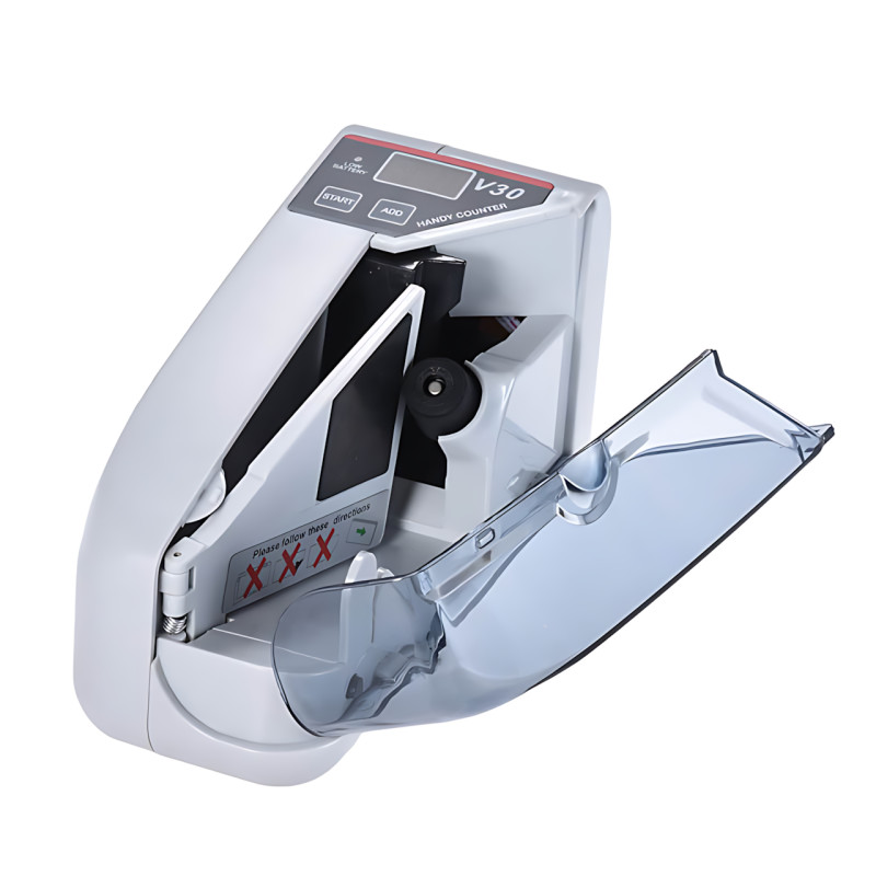 Ручна лічильникна машинка UKC V30 для підрахунку банкнот і підрахунку коштів фото - 2