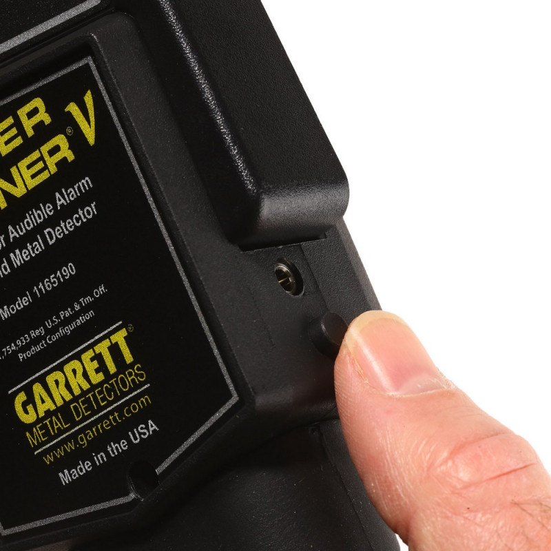 Високочутливий ручний металодетектор Garrett Super Scanner V, чорний фото - 5