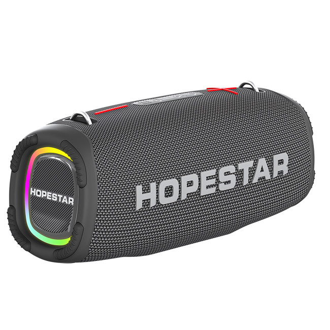 Бездротова колонка Hopestar A6 Max, 80 W, 12000 mAh Сірий