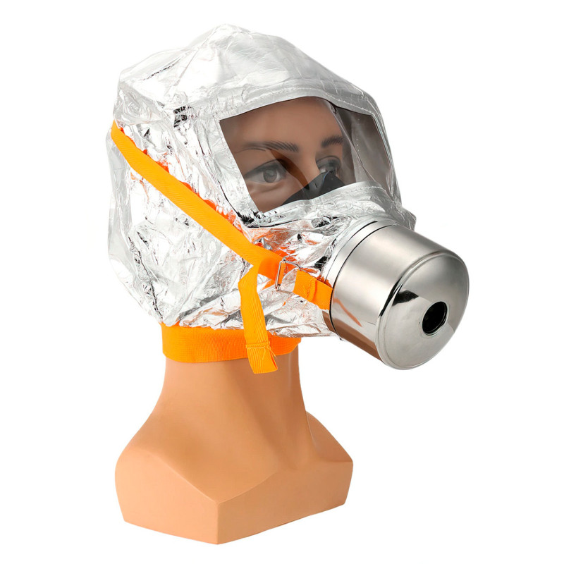 Маска-противогаз Fire Mask TZL-30 до 30 минут в задымленном помещении фото - 4