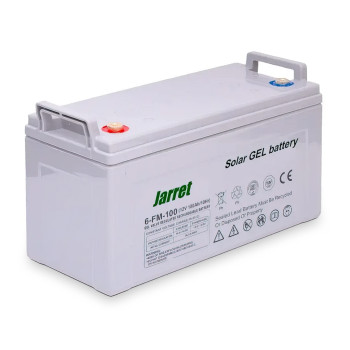 Гелевый аккумулятор Jarrett 12В, 100Ач для домашних систем электропитания