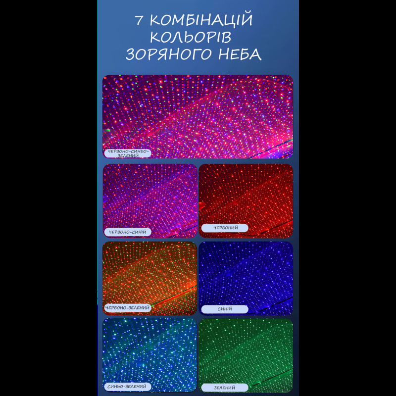 Увлажнитель и ароматизатор для авто с лазером, автоматический аромадиффузор "Коллаген" RGB подсветка, 50 мл, USB, AfterMarket фото - 6