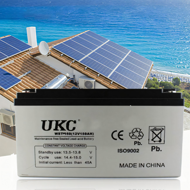 Акумулятор BATTERY 12 V 150 A UKC з герметичною гелевою батареєю