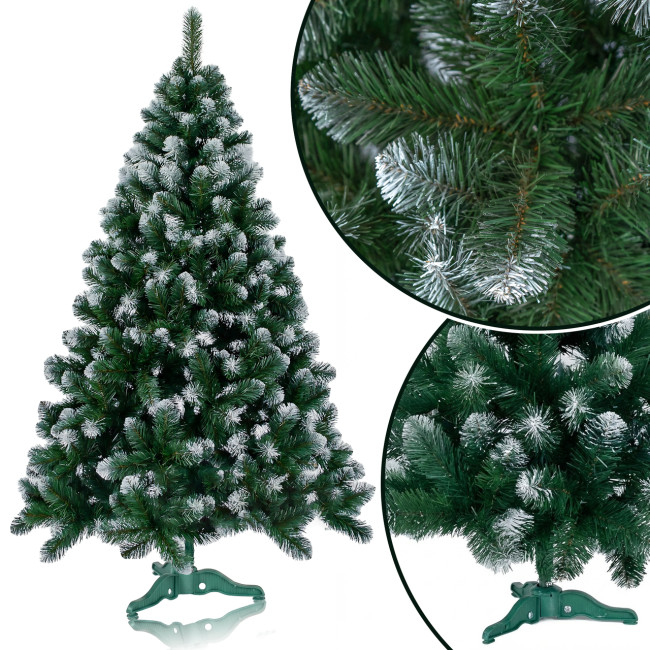 Елка искусственная «Королева» из огнестойкой экопленки ПВХ с белым кончиком, Украина — высоты от 0.35 до 4.0 м 3