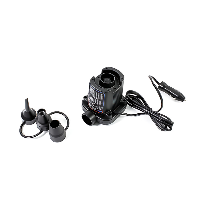 Автомобильный надувной матрас 180×130 см, 200 кг, 4 секции, 2 подушки, насос от прикуривателя, ПВХ + флок фото - 47