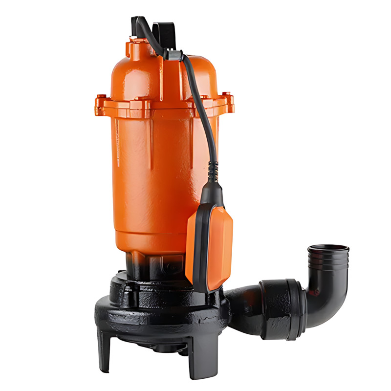 Заглибний фекальний насос UKC 3750 Вт, 20 м, 20000 л/хв, з поплавцем, для брудної води, 220 В фото - 2