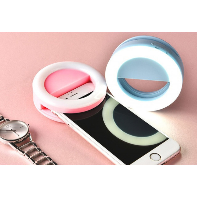 Селфи-кольцо Protech Selfie Ring Light Белое фото - 6