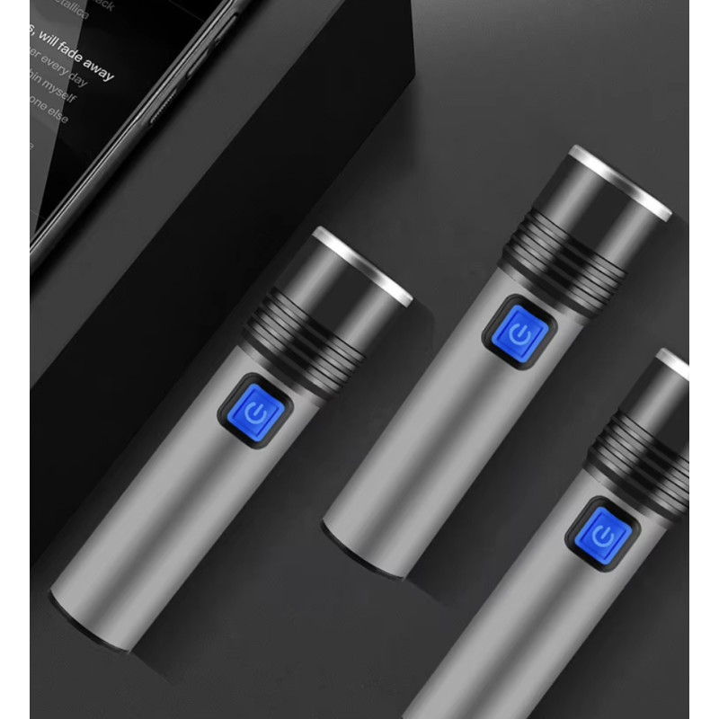 Компактный светодиодный фонарик Yunmai XML-T6 K31-T6 с встроенным аккумулятором фото - 2