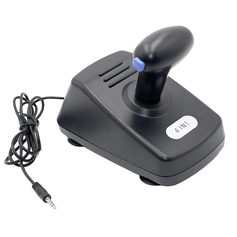 Гоночный игровой руль-джойстик Vibro Driver Wheel с виброотдачей, педалями газа/тормоза и КПП 4 в 1 фото - 7