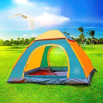 Туристическая палатка автомат BEST 3, 6-ти местная, 230х230 см