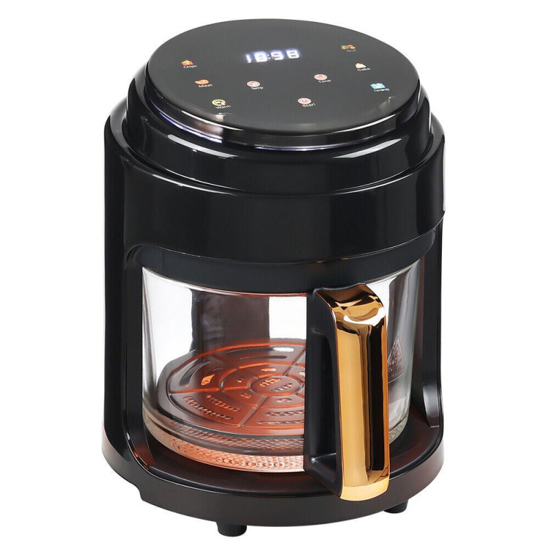 Аерофритюрниця на 6 л. Цифрова фритюрниця Gold Diamond TK-09905. Електричний фритюр 8 програм, 3200 Вт. фото - 2