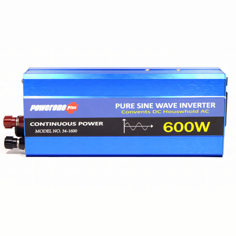 Инвертор Power One 600 W, преобразователь постоянного тока, автомобильный инвертор, чистая синусоида фото - 2
