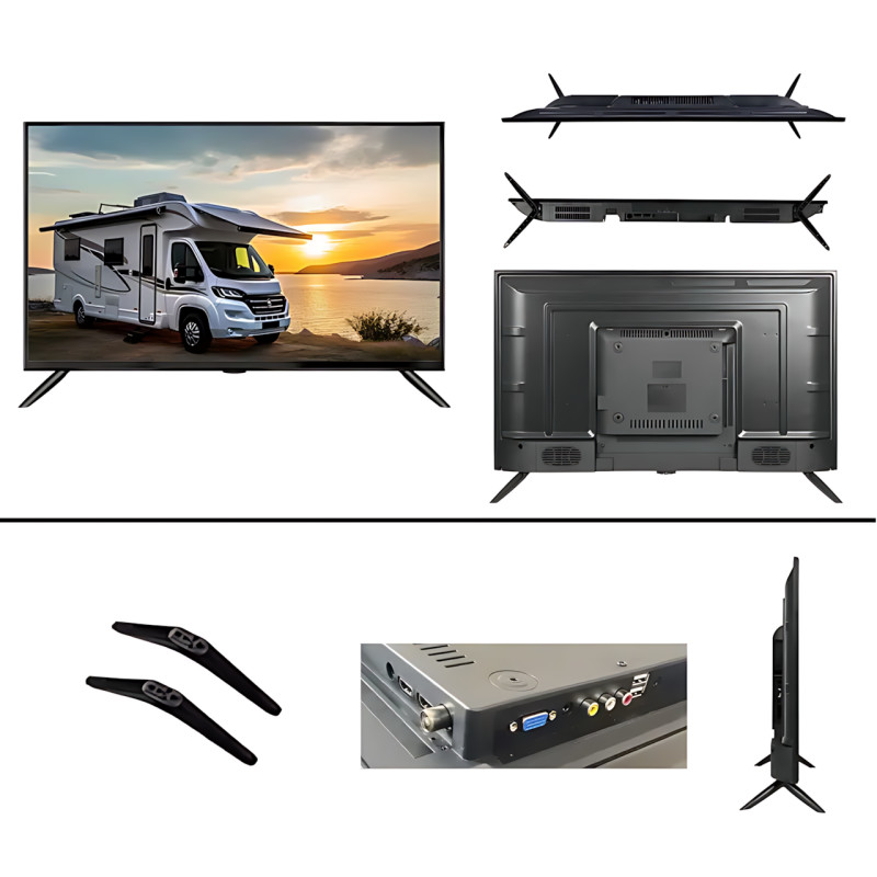 Телевізор L45 Smart T2 45" UHD 4K, Android 13, Dolby Digital, Smart TV, HDR, Smart Home, 1.5 ГБ, 8 ГБ, пульт фото - 5