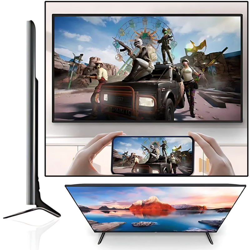 Телевізор L45 Smart T2 45" UHD 4K, Android 13, Dolby Digital, Smart TV, HDR, Smart Home, 1.5 ГБ, 8 ГБ, пульт фото - 6