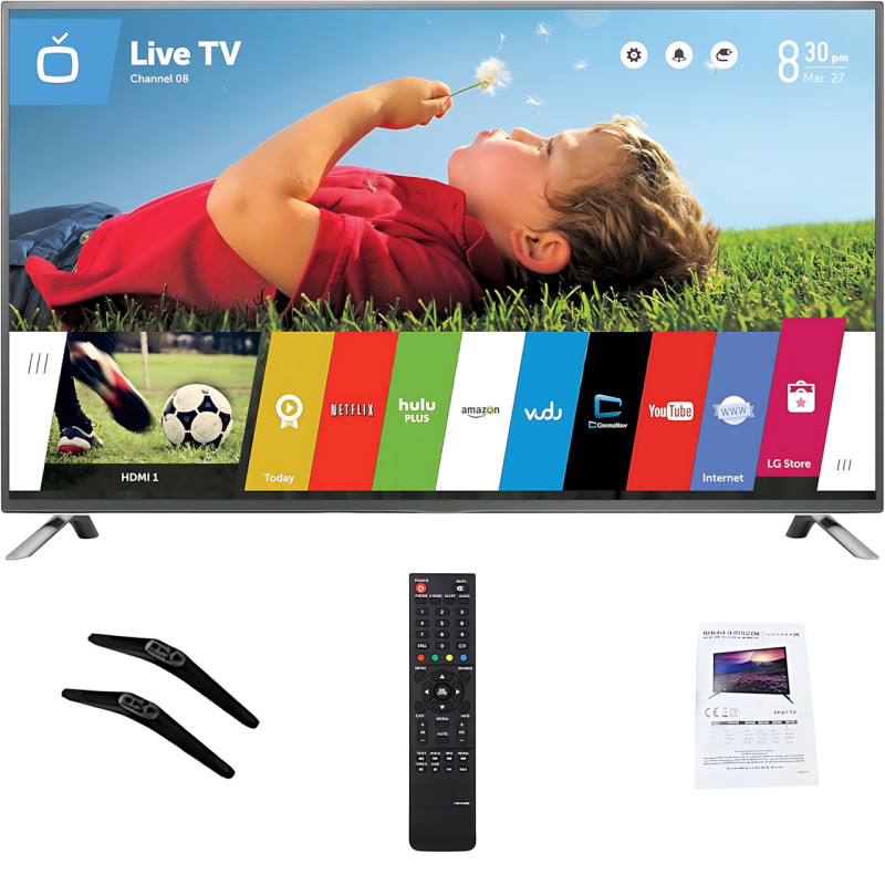 Телевізор L45 Smart T2 45" UHD 4K, Android 13, Dolby Digital, Smart TV, HDR, Smart Home, 1.5 ГБ, 8 ГБ, пульт фото - 10