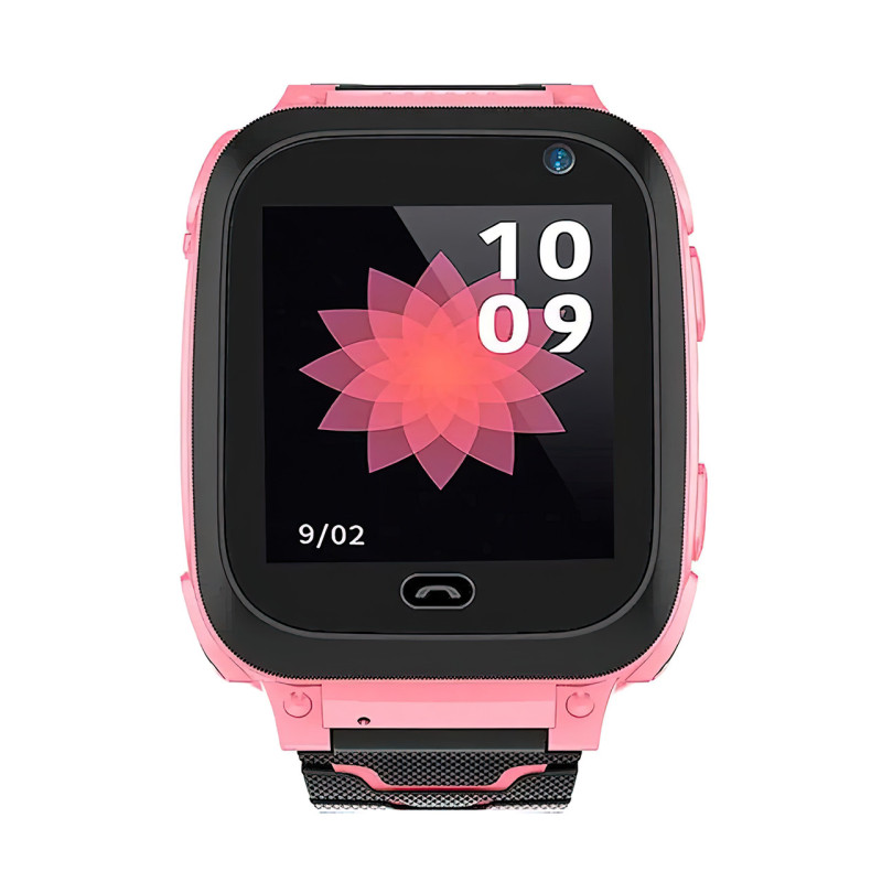 Дитячий розумний годинник Smart Watch F3 з GPS і Sim картою Рожевий фото - 2