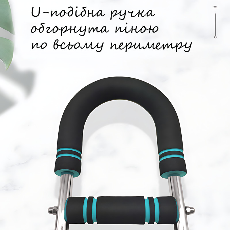 Регулируемый тренажёр для рук и груди 18–45 кг, эспандер для силовых упражнений, фитнеса, реабилитации фото - 5