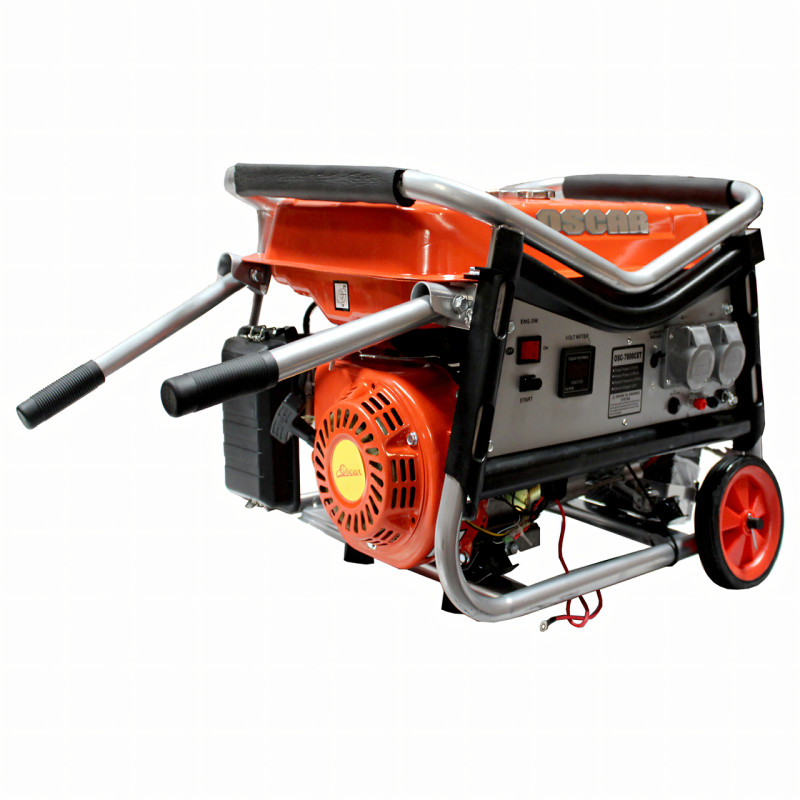 Бензиновый генератор OSCAR OSC7800CET 3,5KW/3KW, со стартером, вес 41 кг фото - 5